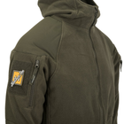 Куртка Helikon-Tex CUMULUS - Heavy Fleece, Taiga green 2XL/Regular (BL-CMB-HF-09) - зображення 11