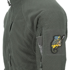 Куртка Helikon-Tex ALPHA Tactical - Grid Fleece, Foliage green L/Regular (BL-ALT-FG-21) - зображення 5