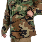 Куртка Helikon-Tex M65 - NyCo Sateen, US Woodland S/Regular (KU-M65-NY-03) - изображение 9