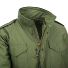 Куртка Helikon-Tex M65 - NyCo Sateen, Olive green XS/Regular (KU-M65-NY-02) - изображение 6