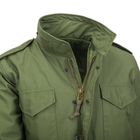 Куртка Helikon-Tex M65 - NyCo Sateen, Olive green L/Regular (KU-M65-NY-02) - изображение 6