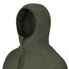 Куртка Helikon-Tex URBAN HYBRID SOFTSHELL - StormStretch, Taiga green M/Regular (KU-UHS-NL-09) - зображення 5