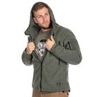 Куртка Helikon-tex Patriot - Double Fleece, Foliage green M/Regular (BL-PAT-HF-21) - зображення 6