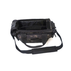 Тактична сумка-портфель для документів OPEX BLACK CAMO, чорний камуфляж - зображення 4