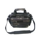 Тактична сумка-портфель для документів OPEX BLACK CAMO, чорний камуфляж - зображення 5