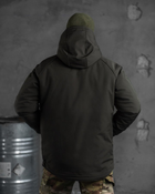 Зимняя тактическая куртка softshell omniheat олива paradigma S - изображение 6