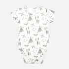 Body niemowlęce Nicol 206095 86 cm Biały/Szary/Zielony (5905601018094) - obraz 1