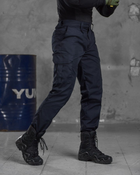 Тактичні штани ріп стоп сині L - зображення 8