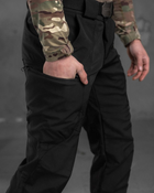 Тактичні штани софтшел чорні draft висока талія XXL - зображення 5