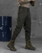 Тактические штаны softshell oliva с резинкой XXL - изображение 9