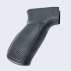 Эргономическая черная рукоять пистолетная литая короткая для ак - изображение 9