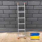 Лестница приставная Техпром 6 ступеней алюминиевая односекционная (1,69 м)