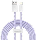 Kabel Baseus Dynamic 2 USB Type-A - Lightning 1 m Purple (CALD040005) - obraz 1
