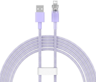 Кабель Baseus Explorer USB Type A - Lightning 2 м Purple (CATS010105) - зображення 3