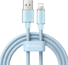 Kabel Mcdodo USB Type-A - Apple Lightning 2 m Blue (CA-3644) - obraz 1