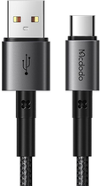 Kabel Mcdodo USB Type-C - USB Type-C 1.2 m Black (CA-3590) - obraz 1