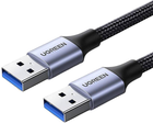 Кабель Ugreen USB Type-A - USB Type-A 2 м Black (6957303887910)