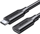 Kabel Ugreen USB Type-C - USB Type-C 0.5 m Black (6957303845743) - obraz 1