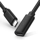 Kabel Ugreen USB Type-C - USB Type-C 0.5 m Black (6957303845743) - obraz 2