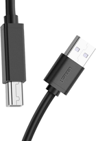 Kabel Ugreen USB Type-A - USB Type-B 10 m Black (6957303813742) - obraz 1