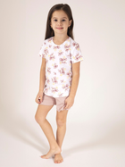 Дитяча літня піжама для дівчинки Nicol 203037 110 см Різнокольорова (5905601024354) - зображення 1