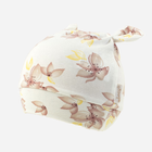 Дитяча шапочка для новонароджених для дівчинки Nicol 203054 47 см Різнокольорова (5905601024477) - зображення 1