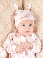Дитяча шапочка для новонароджених для дівчинки Nicol 203054 47 см Різнокольорова (5905601024477) - зображення 3