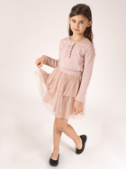Młodzieżowa letnia spódnica dla dziewczynki Nicol 203174 140 cm Beżowa (5905601025955) - obraz 3