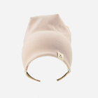 Дитяча демісезонна шапка для дівчинки Nicol 203268 104-110 см Бежева (5905601026266) - зображення 2