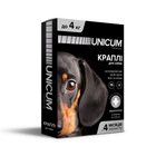 От блох и клещей Unicum Premium - Капли от блох и клещей на холке для собак (имидаклоприд) до 4 кг (UN-006)