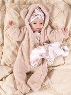 Pajacyk niemowlęcy ciepły polarowy dla dziewczynki Nicol 203272 74 cm Beżowy (5905601026440) - obraz 2