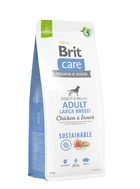 Корм для собак больших пород Brit Care Dog Sustainable Adult Large Breed с курицей и насекомыми
