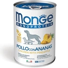 Влажный корм для собак Monge Dog Fruit Monoprotein Курица с ананасом