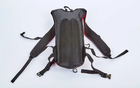 Рюкзак мото вело сумка с местом под питьевую воду питьевой системой на 2 отделения 6 л 49х16х8 см (476640-Prob) Черный с красным - изображение 2