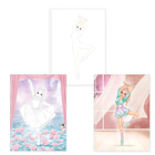 Книжка-розмальовка Depesche TOPModel Ballerina з наклейками (4010070631413) - зображення 3
