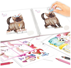 Книжка-розмальовка Depesche TOPModel Kitten з наклейками (4010070638092) - зображення 3