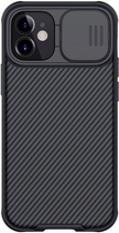 Etui Nillkin CamShield Pro do Apple iPhone 12 Mini Black (6902048202542) - obraz 1