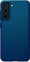 Etui Nillkin Super Frosted Shield do Samsung Galaxy S21 FE 5G Blue (6902048221215) - obraz 1
