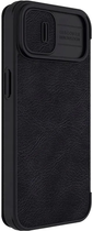 Etui z klapką Nillkin Qin Pro Leather Case do Apple iPhone 13/14 Black (6902048248892) - obraz 1