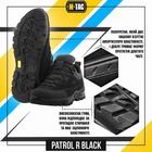 M-Tac кросівки тактичні Patrol R Black 38 - зображення 7