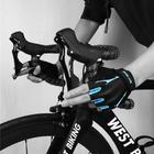 Перчатки велосипедные спортивные West Biking 0211190 без пальцев. L Blue L - изображение 4