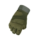 Перчатки тактические беспалые E302 Green M M - изображение 4