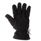 Перчатки флисовые MFH Fleece Thinsulate Черные L - изображение 4
