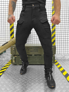 Тактичні штани black soft shell wanze L - зображення 1