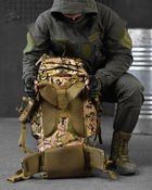Тактичний великий армійський рюкзак 00л mtk рамний - изображение 8