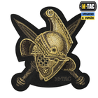 Нашивка M-Tac Helmet Gladiator Black (вышивка) - изображение 1