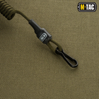 M-Tac шнур страхувальний Lite під карабін з D-кільцем олива - зображення 4