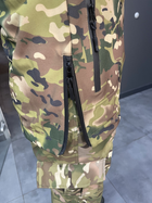 Куртка тактична Squad, Softshell, Мультикам, розмір 3XL, тепла флісова куртка для військових софтшел 3XL - зображення 6