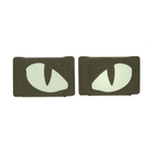 Нашивка Tiger Eyes Laser Cut M-Tac Олива - зображення 2