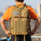 Рюкзак тактичний Smartex 3P Tactical 45 ST-096 khaki - зображення 5